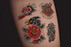 create a minimalist tattoo design for you