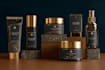 design luxurious cosmetic labels and elegant packaging