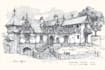 sketch houses and buildings