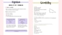 create aesthetic study notes for students and teachers