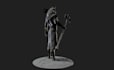 design 3d action figure,fantasy miniature,wow character,printable model,stl file