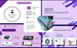 do powerpoint presentation design, investor pitch deck for startup business