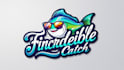 design modern fish mascot logo with creative concepts