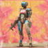draw amazing character mecha robot illustration