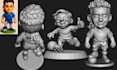 convert your 2d photo or sketch into a custom 3d printable model stl ready