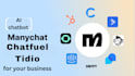 build an expert ai chatbot with manychat, chatfuel, tidio