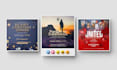 design an event, church social media flyer, and carousels