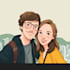 cartoonize your couple portrait