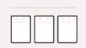 create digital planners, journals, and templates for etsy or goodnotes