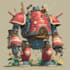 create a sci fi robot and mecha concept art