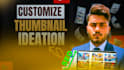 design clickable youtube thumbnail, glowing thumbnail,post