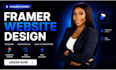 do professional website design and development on framer