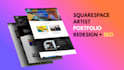 design squarespace website, redesign squarespace website, build squarespace site