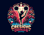 make creative night club cheerleading dance logo