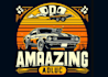 do amazing t shirt classic car print logo