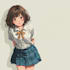 create manga and anime character illustration
