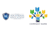 design modern minimalist logo for educational institute