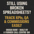 build a live KPI dashboard in excel for sales reports