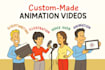 make 10 minutes whiteboard animation video for 20 dollars