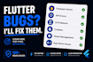 fix flutter bugs, crashes, firebase and API issues