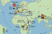 create map in cartoon style