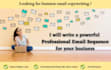 boost your sales expert sales email copywriting