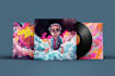 draw cartoon music album cover art, single artwork