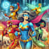 make superhero character in comic style concept art