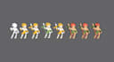 make a fluid pixel art animation