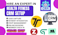 setup health fitness crm mindbody glofox zenplanner trainerize teamup gymmaster