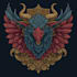 do mythical beasts, monsters, fantasy logo or game illustrations