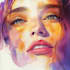 do digital watercolor   illustration