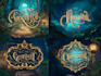 design awesome rpg fantasy or sci fi logo for you