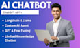 build custom ai chatbot using llm, chatgpt and prompts