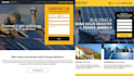 build solar website roofing website solar panel handyman construction website