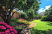 do landscape, backyard,garden, patio with 2d rendering