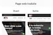manually translate your website source code HTML PHP js