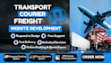 build your transport, courier, cargo and freight website