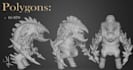 create 3d creature, alien or monster fully textured  animated