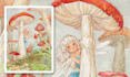 create watercolor illustrations for KDP children book basic size