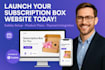 set up subbly subscription box website on subbly for your product or service