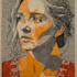 create a portrait print linocut