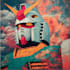 make a mecha robot art and illustration