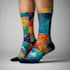 make a cool socks with personality
