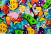 create unique street art graffiti collage