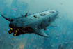 design spaceship, sci fi illustration and sci fi art