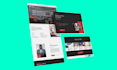 design modern UI UX website using figma or photoshop
