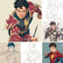 create superhero cartoon character