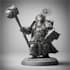 create a warhammer 40k space marine impression