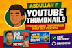 design viral clickbait youtube thumbnails